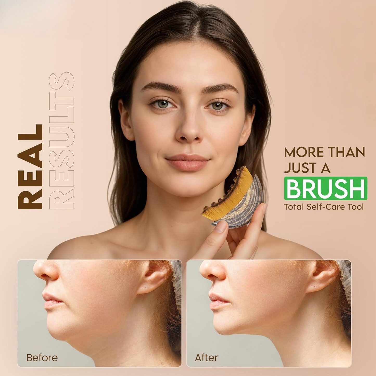Avoreal Lymphatic Contour Face Brush