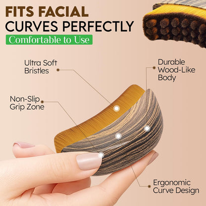 Avoreal Lymphatic Contour Face Brush